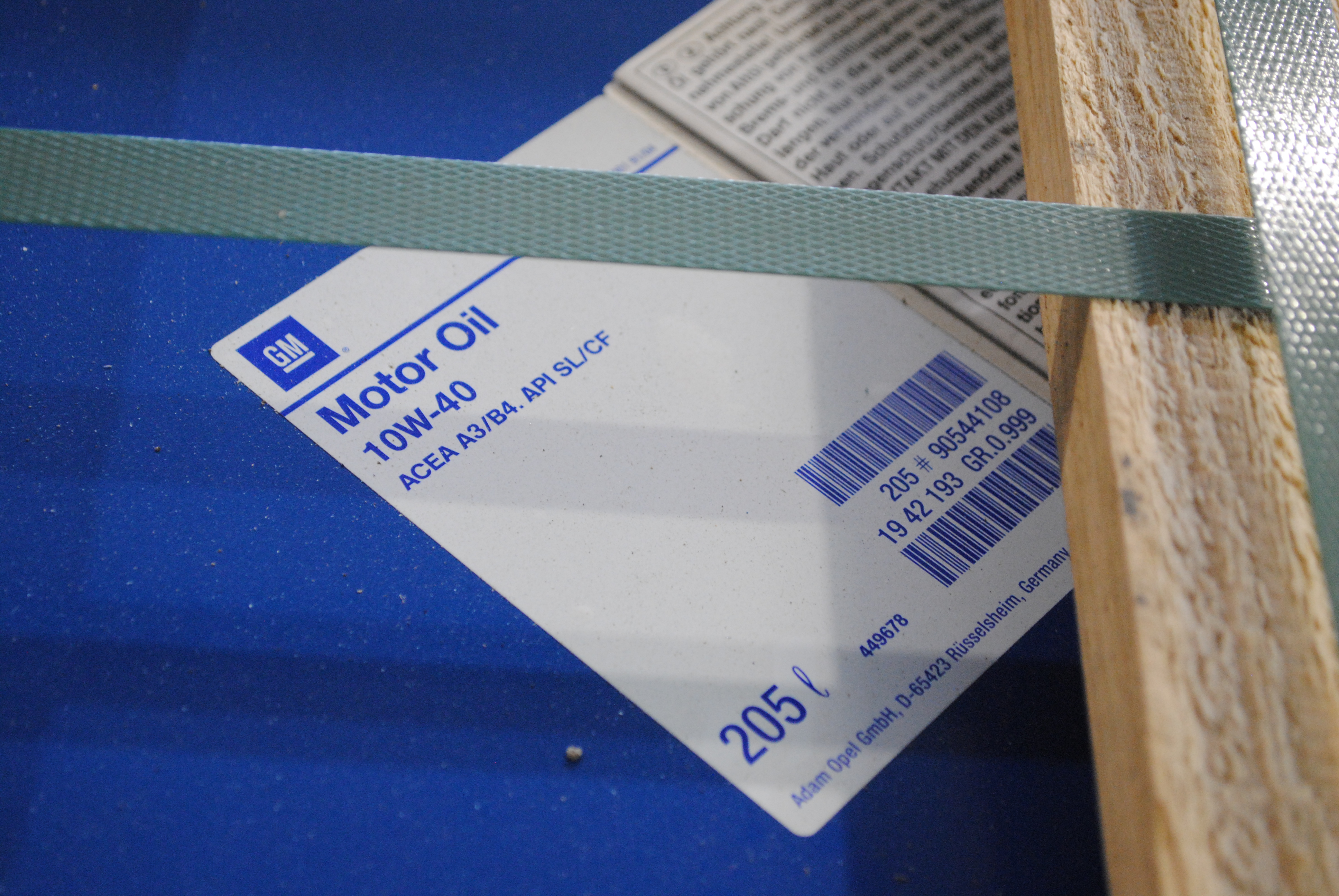 ORİJİNAL OPEL GM SEMI-SYNTHETIC 10W40 205 LİTRE MOTOR YAĞI (90544108)