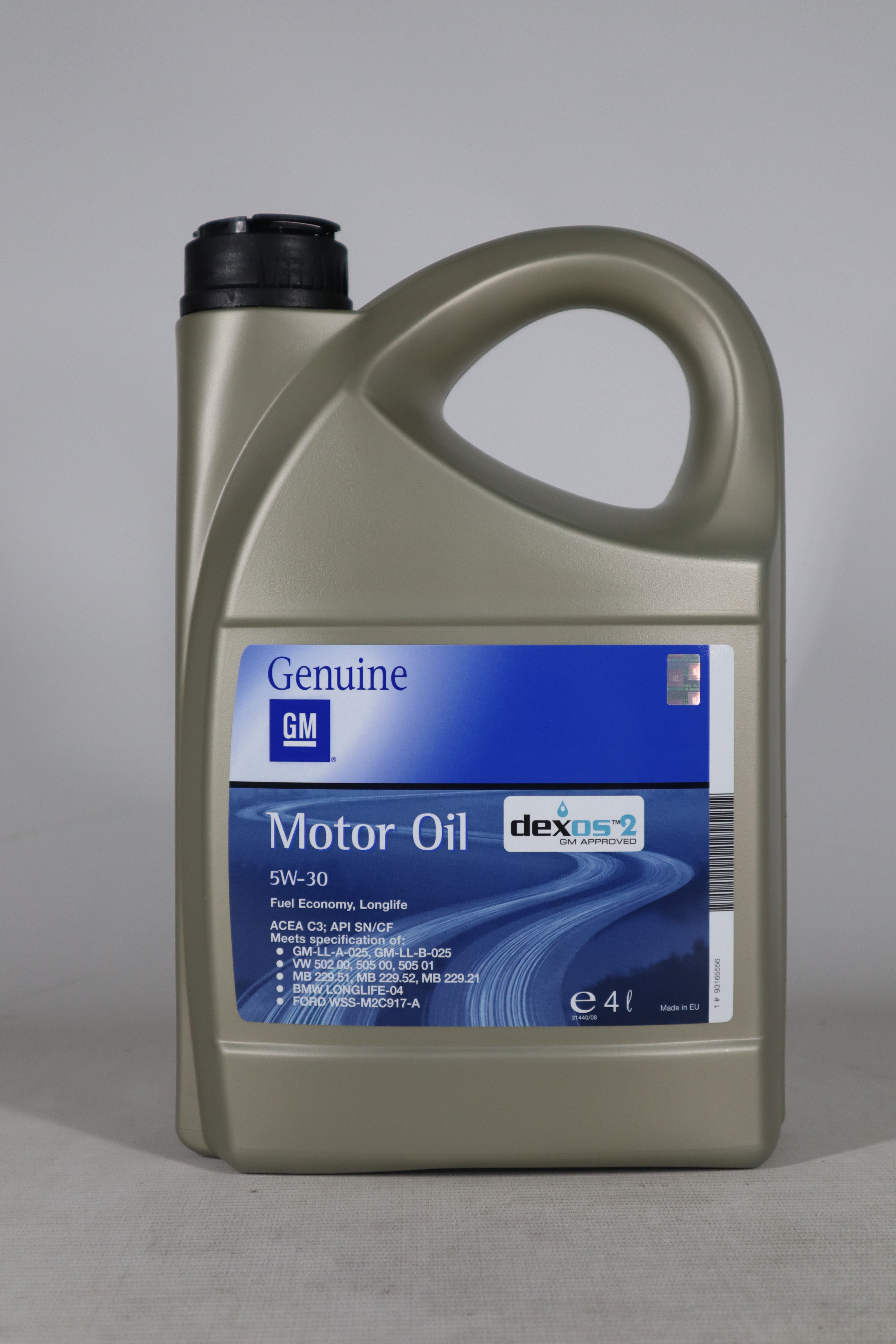 ORİJİNAL OPEL GM DEXOS 2 5W30 4 LİTRE MOTOR YAĞI  (93165556)